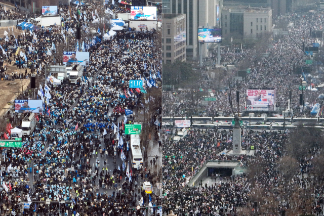 尹 석방에 화들짝 놀란 '찬탄' 오늘 10만명 운집…"서울도심 교통 마비 우려"