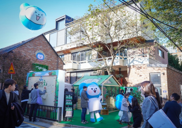 한국국제협력단이 기획한 ‘피코 평화의 숲’ 팝업스토어. 사진제공=KOICA