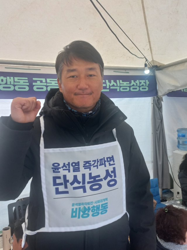 “시민의 권력 교체”…단식 12일째 양대노총 위원장 만나보니