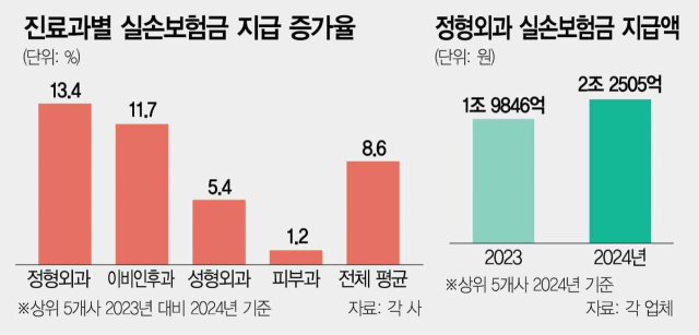 정형외과서 족욕·아로마 마사지…실손 지급액만 2.2조 달해