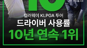 캘러웨이, KLPGA 투어 국내개막전 드라이버 사용률 10년 연속 1위[필드소식]