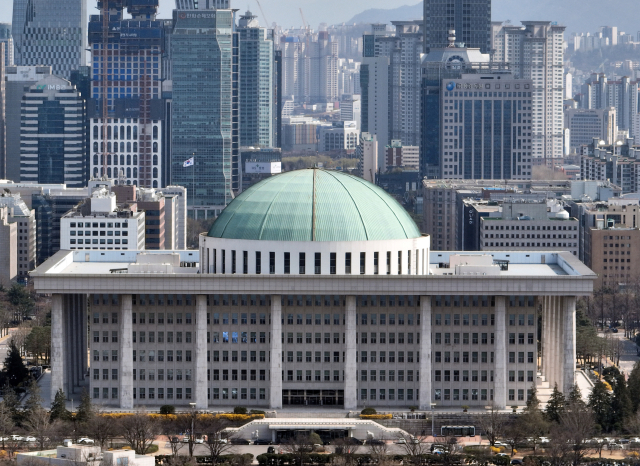 여의도 국회의사당 전경. 연합뉴스