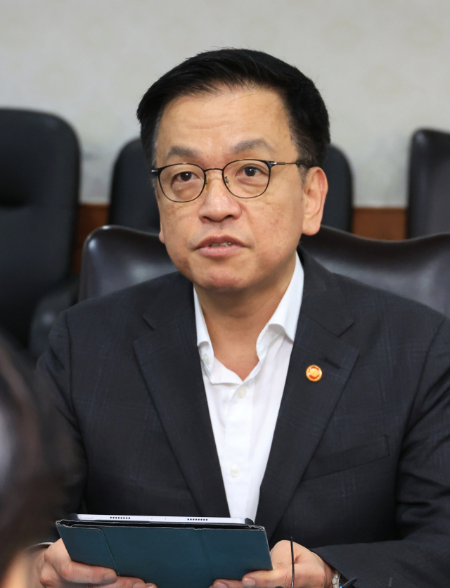 경제관계장관 간담회, 발언하는 최상목 부총리. 연합뉴스.