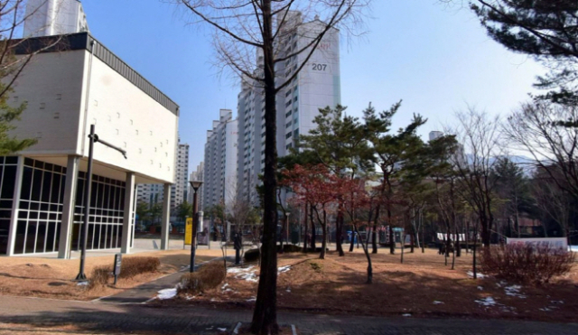 장암발곡근린공원 울타리철거후 모습. 사진 제공=의정부시