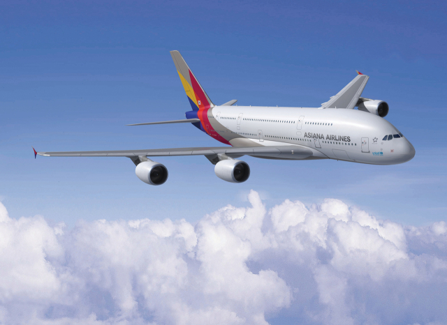 아시아나항공 A380 기종. 사진 제공=아시아나항공