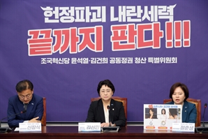 조국혁신당 “반명 빅텐트? 썩은 텐트에 불과”