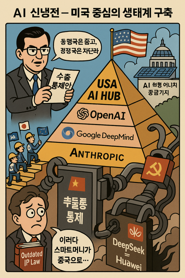 "글로벌 AI 생태계, 美 중심 수직계열화 구축해야"