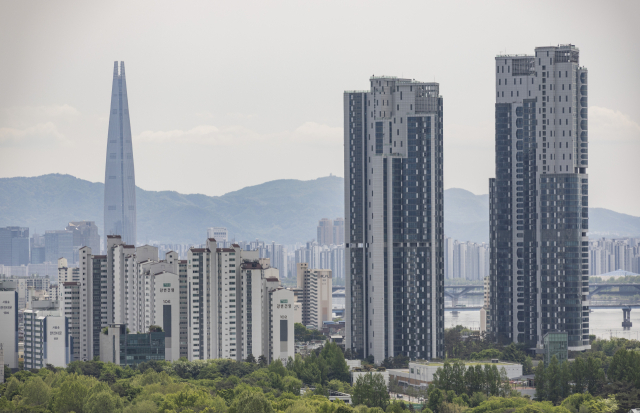 서울 강남 지역 아파트 단지 모습. 연합뉴스