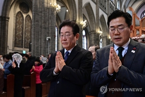 이재명 "콘클라베 계기로 대한민국의 희망 메시지 울려 퍼지길"