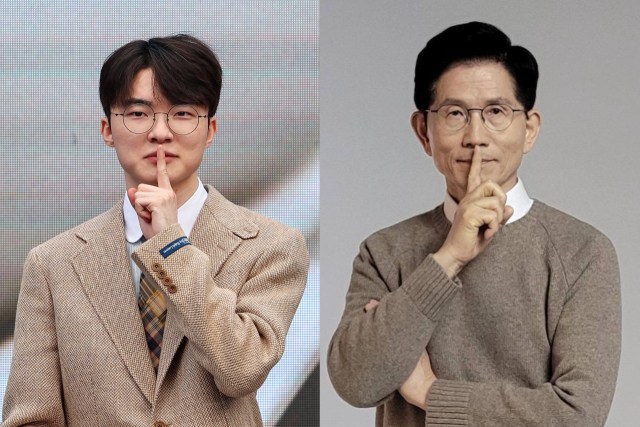 프로게이머 ‘페이커’ 이상혁(왼쪽)과 김문수 국민의힘 대선 후보. 사진=연합뉴스, 김문수 캠프 제공