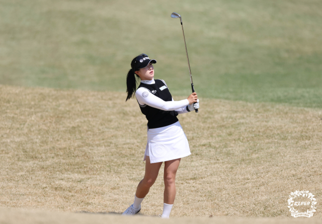 상금 랭킹 7위를 달리고 있는 고지우. 사진 제공=KLPGA