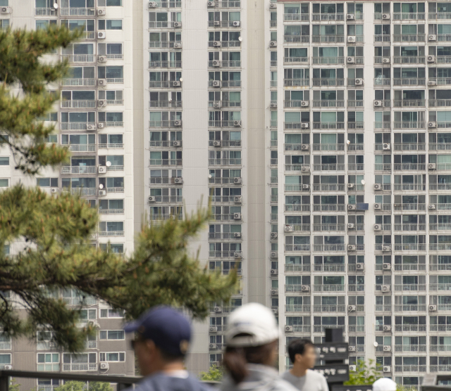 서울 성동구 아파트 단지 모습. 연합뉴스