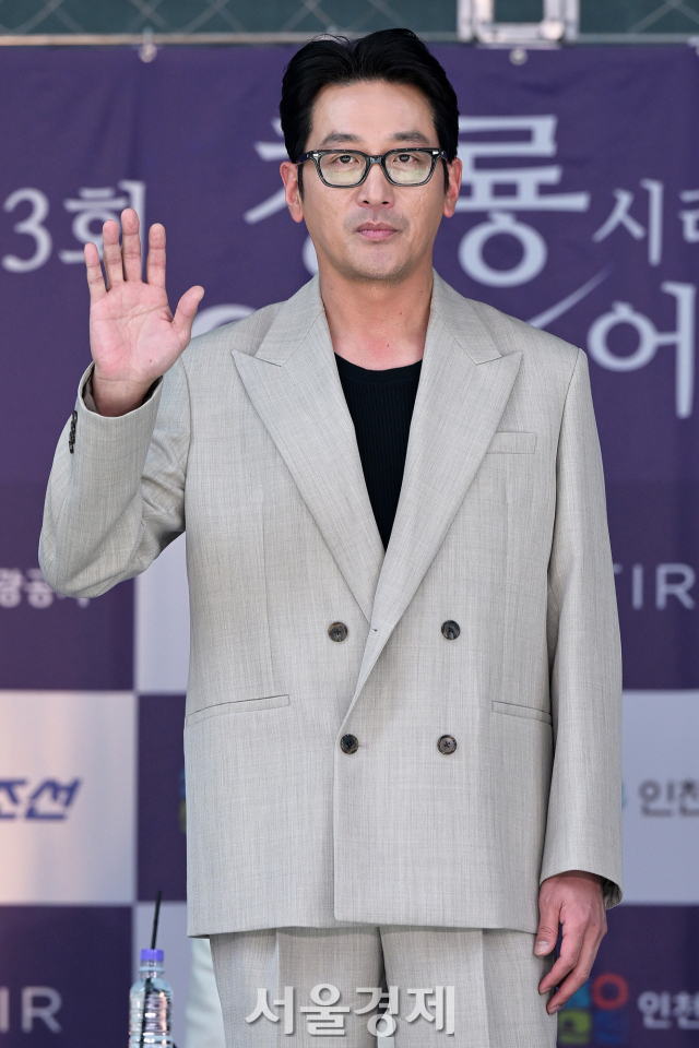 배우 하정우. 김규빈 기자