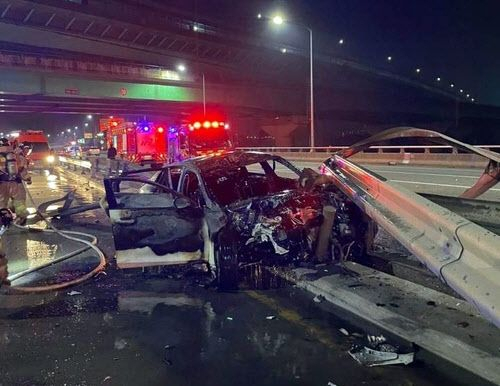 도로 달리다 파편에 맞아 사망한 택시기사…’무면허 10대’ 운전자에 참변