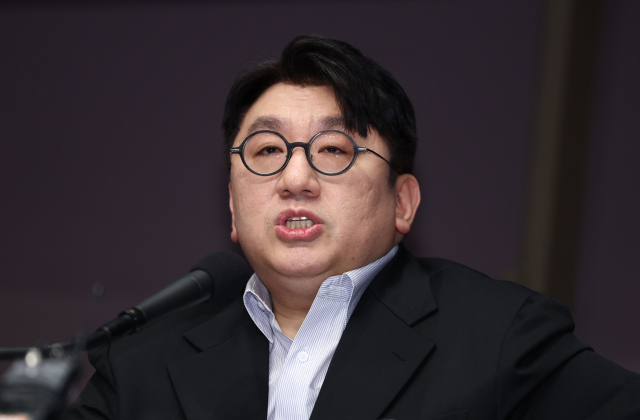 방시혁 하이브 의장. 연합뉴스