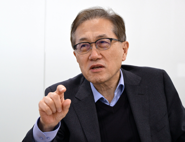 박순재 알테오젠 대표가 26일 서울 영등포구 알테오젠에서 본지와 인터뷰를 갖고 있다. 성형주 기자 2025.03.26
