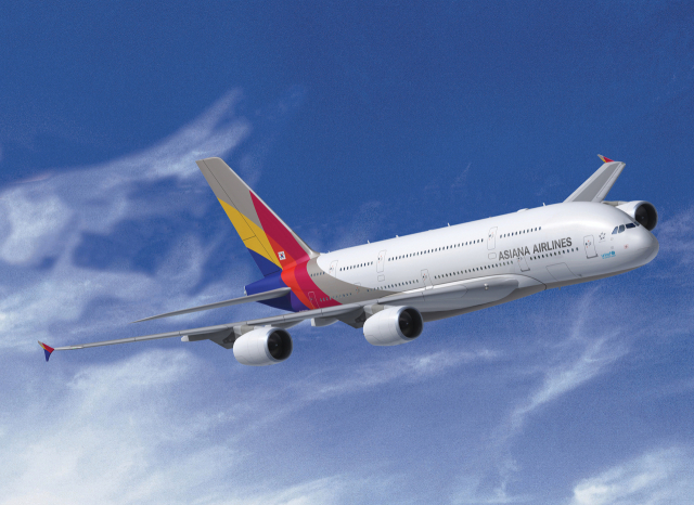 아시아나항공 A380 항공기 이미지. 사진 제공=아시아나항공