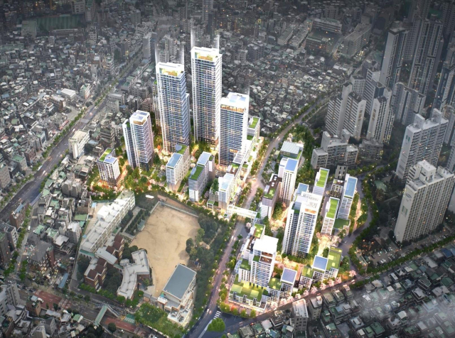 신길2구역 재개발 조감도. 사진 제공=영등포구