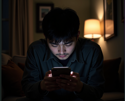 "목이 90도로 확 꺾였다"…종일 스마트폰만 보던 20대 日 남성 엑스레이 '깜짝'