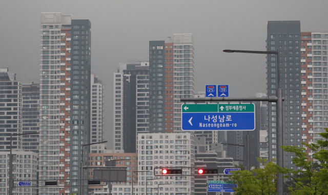 세종시의 아파트 단지 전경. 뉴스1