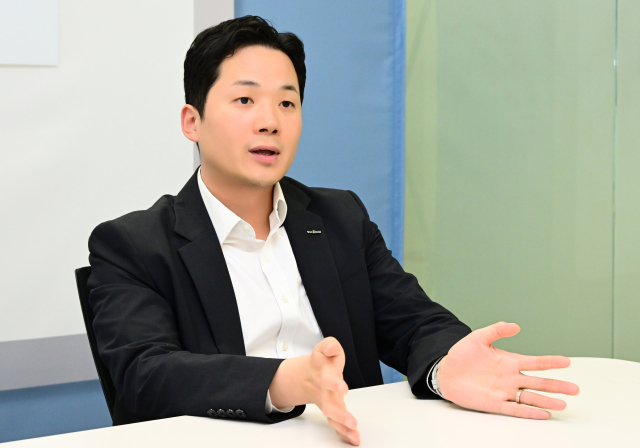 김태현 한국투자신탁운용 글로벌대체투자2부 부장이 20일 서울경제신문과 인터뷰하고 있다. 권욱 기자