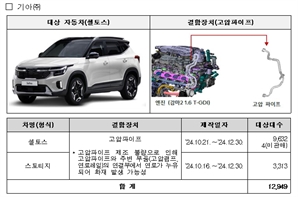 기아·BMW 자발적 리콜…셀토스, BMW520I 등 만 6577대 대상