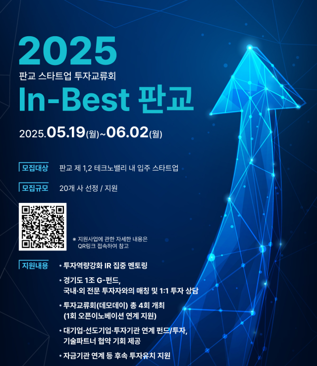 In-Best 판교 포스터. 사진 제공=경과원