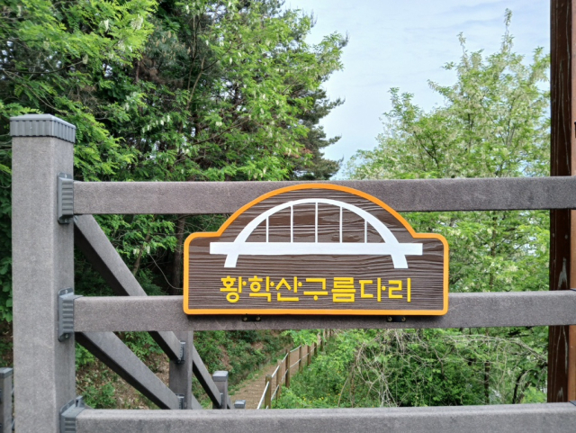 황학산구름다리. 사진 제공 = 여주시