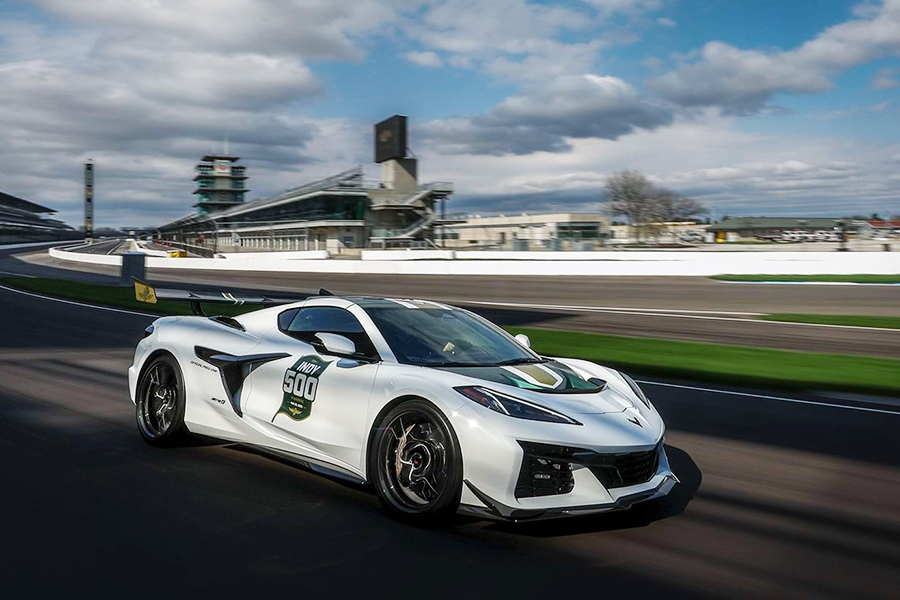 쉐보레 콜벳 ZR1, ‘인디 500 페이스카’로 선정