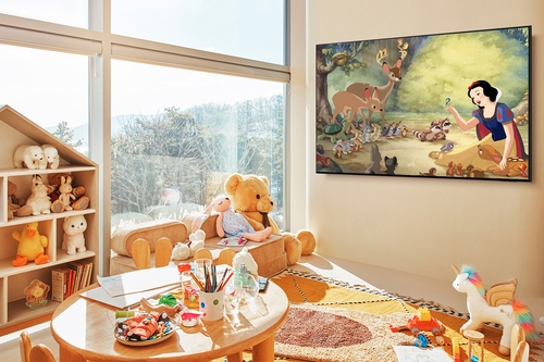 삼성 아트 스토어의 디즈니 컬렉션에 포함된 '백설공주와 일곱 난쟁이' 이미지. 사진제공=삼성전자