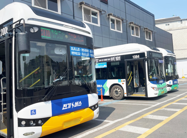 광명시 전기 버스. 사진 제공=광명시