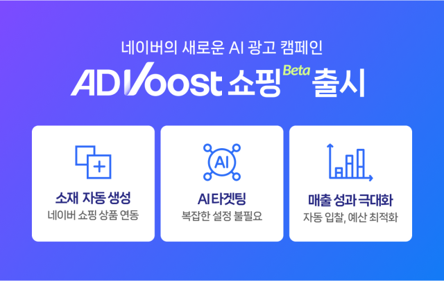 네이버, 쇼핑 광고 특화 솔루션 '애드부스트 쇼핑' 공개