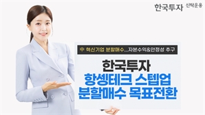 시뮬레이션으로 안정성 입증…한투운용, ‘中 테크 투자' 목표전환 펀드 출시