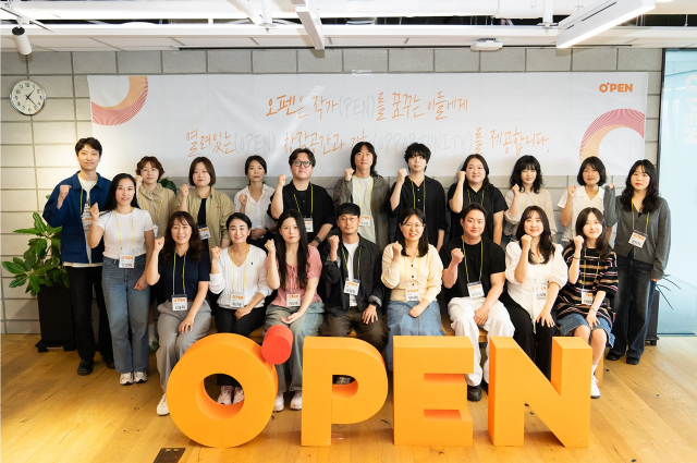 오펜 스토리텔러 9기. 사진 제공=CJ ENM