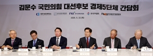 경제5단체 만난 김문수 국민의힘 대선 후보