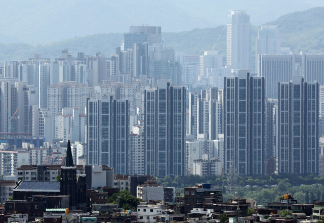 서울 시내 아파트 단지 모습. 연합뉴스
