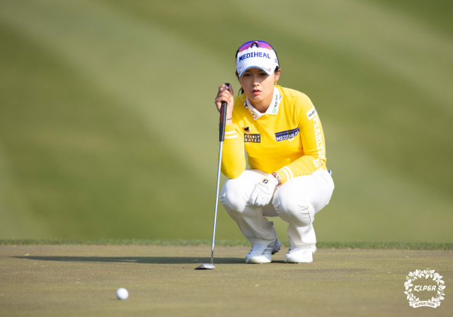 K랭킹 4위에 오른 박현경. 사진 제공=KLPGA