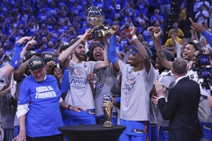 NBA 오클라호마시티, 13년 만에 챔프전 무대 밟는다