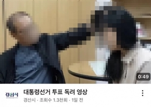 "여직원 머리채는 왜 잡아?"…경산시 '투표 독려' 영상 논란