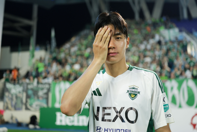전북 현대의 전진우. 사진 제공=한국프로축구연맹