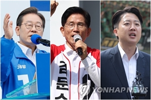 국힘 "준찍명" 이준석 "김문수 투표, 이재명 돕기"…결국 무산된 단일화에 막판 신경전