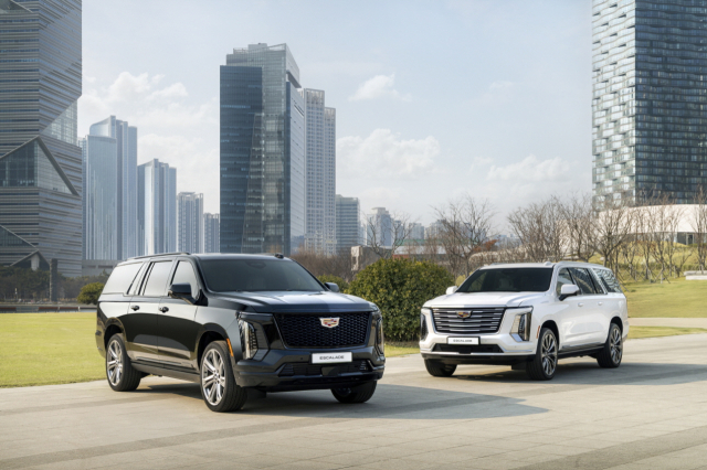 캐딜락의 풀사이즈 럭셔리 SUV 2024 에스컬레이드. 사진제공=캐딜락