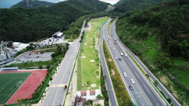 동부양산파크골프장 전경. 양산시 제공