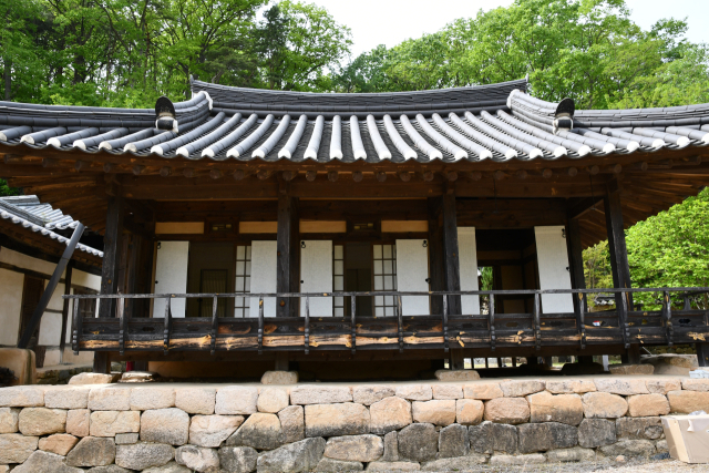 안동 전주류씨 삼산고택의 사랑채 모습. 사진 제공=국가유산청
