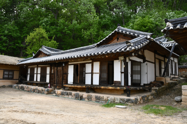 안동 전주류씨 삼산고택의 안채 모습. 사진 제공=국가유산청