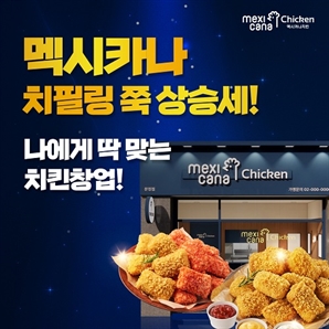 멕시카나치킨, ‘치필링’ 누적 판매량 100만마리 돌파로 예비창업자 관심 