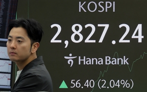 정부 기대에 코스피 2800 돌파…지난해 7월 19일 이후 321일만