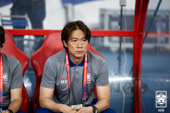 홍명보 감독. 사진 제공=대한축구협회