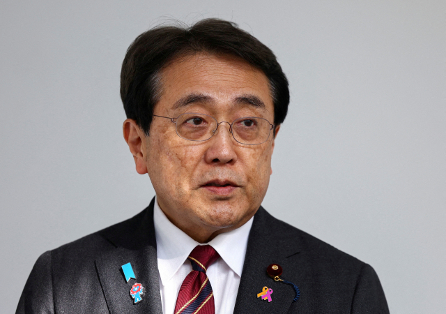 아카자와 료세이 일본 경제재생상. 로이터연합
