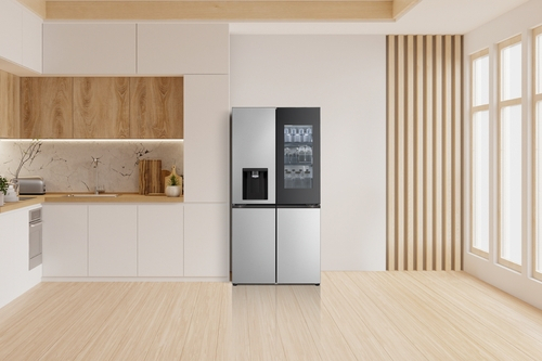 LG전자의 LG 디오스 AI 오브제컬렉션 스템(STEM) 얼음정수 냉장고. 사진제공=LG전자